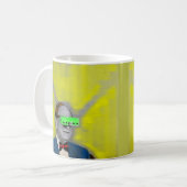 Blick in die Zukunft Kaffeetasse (Vorderseite Links)