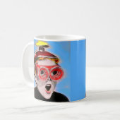 Blick in die Zukunft Kaffeetasse (Vorderseite Links)