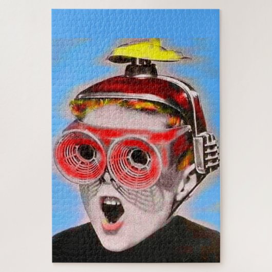 Blick in die Zukunft Puzzle (Vertikal)