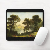 Blick in Nordwales, Aquarellmalerei Mousepad! Mousepad (Mit Mouse)