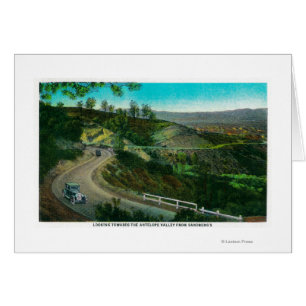 Blick in Richtung Antelope Valley von Sandbergs