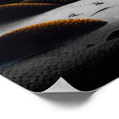 Blick in Richtung Egmont - Leinwand Art Print Poster (Ecke)