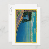 Blick in Richtung Zephyr Cove, Tallac in Postkarte (Vorne/Hinten)