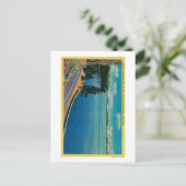 Blick in Richtung Zephyr Cove, Tallac in Postkarte (Stehend Vorderseite)