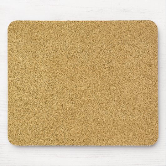 Blick Kamel-Browns Ultrasuede Mousepad (Vorne)