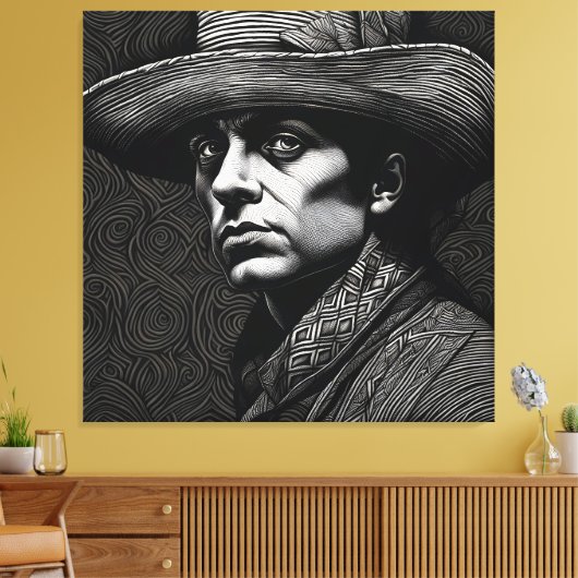 Blick Leinwanddruck (Insitu (Wohnzimmer))