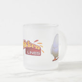 Blick-mattierte GlasTasse Mattglastasse (VorderseiteRechts)