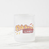 Blick-mattierte GlasTasse Mattglastasse (Mittel)