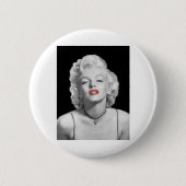 Blick MIC01BWRD-V3 des Liebe-Smaragds Heart.tif Button (Vorderseite)