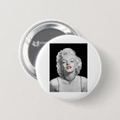 Blick MIC01BWRD-V3 des Liebe-Smaragds Heart.tif Button (Vorne & Hinten)