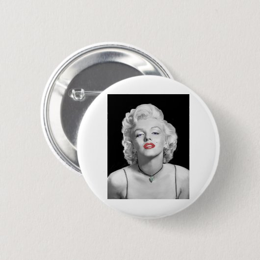 Blick MIC01BWRD-V3 des Liebe-Smaragds Heart.tif Button (Vorne & Hinten)