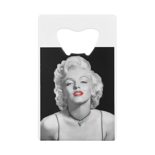 Blick MIC01BWRD-V3 des Liebe-Smaragds Heart.tif Geldbeutel Flaschenöffner (Vorderseite)