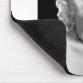 Blick MIC01BWRD-V3 des Liebe-Smaragds Heart.tif Mousepad (Ecke)