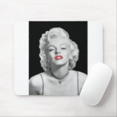 Blick MIC01BWRD-V3 des Liebe-Smaragds Heart.tif Mousepad (Mit Mouse)