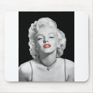 Blick MIC01BWRD-V3 des Liebe-Smaragds Heart.tif Mousepad