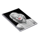 Blick MIC01BWRD-V3 des Liebe-Smaragds Heart.tif Notizblock (Rechte Seite)