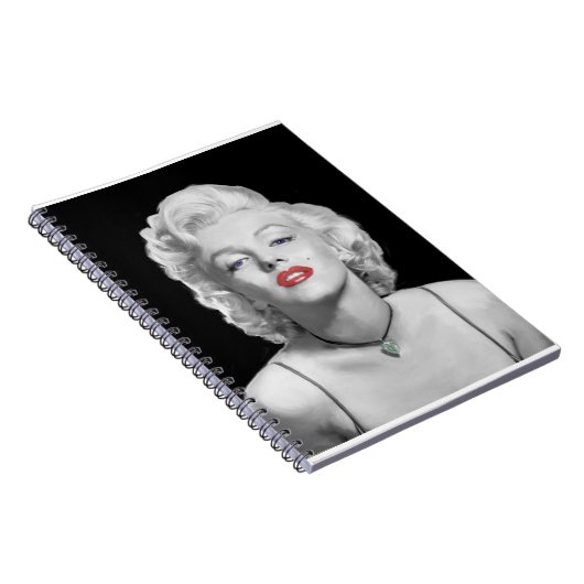 Blick MIC01BWRD-V3 des Liebe-Smaragds Heart.tif Notizblock (Rechte Seite)