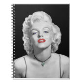 Blick MIC01BWRD-V3 des Liebe-Smaragds Heart.tif Notizblock (Vorderseite)