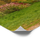 Blick nach Boston von Peter's Hill, Arnold Arboret Poster (Ecke)