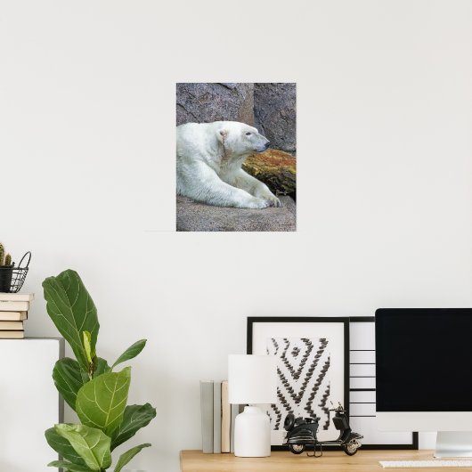 Blick nach Norden Poster (Heimbüro)