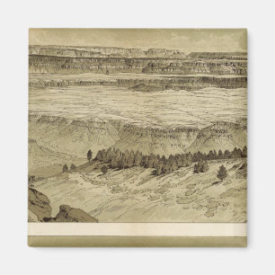 Blick nach Osten und Süden vom Berg Trumbull Magnet