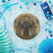 Blick nach St Peter Altar Pappteller (Party)