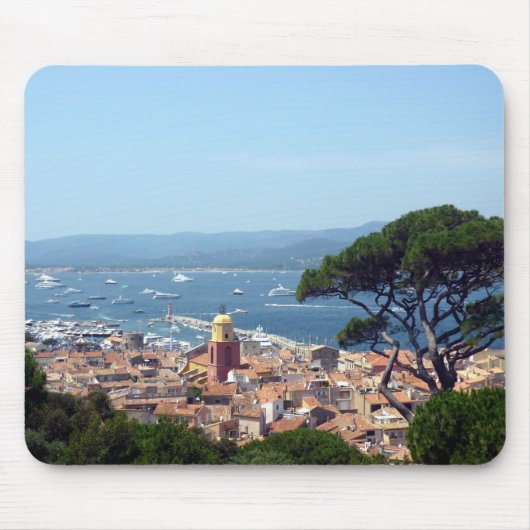 Blick nach Tropez Mousepad (Vorne)