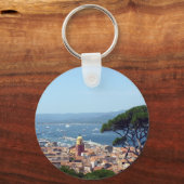 Blick nach Tropez Schlüsselanhänger (Vorderseite)