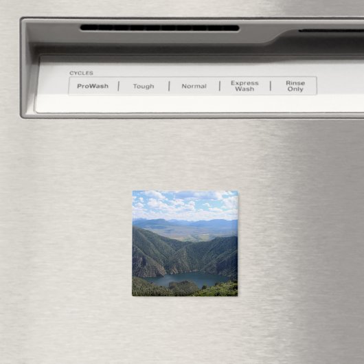 Blick nach unten auf das Gunnison Magnet (In Situ (Geschirrspüler))