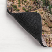 Blick nach unten Sieben Falltreppen Mouse Pad Mousepad (Ecke)