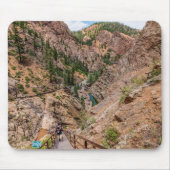 Blick nach unten Sieben Falltreppen Mouse Pad Mousepad (Vorne)