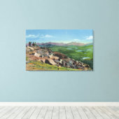 Blick nach unten von Whiteface Memorial Hwy Leinwanddruck (Insitu (Holzboden))