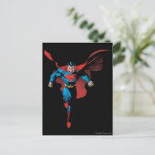 Blick nach vorne - Comic-Stil Postkarte (Stehend Vorderseite)