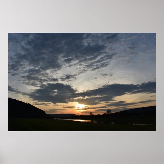 Blick nach Westen Poster (Vorne)