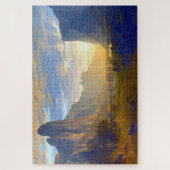 Blick nach Yosemite Valley Albert Bierstadt 1865 Puzzle (Vertikal)