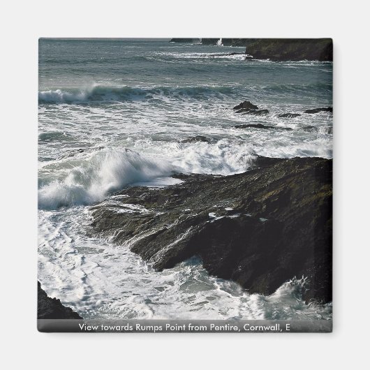 Blick Richtung Rumps Point von Pganze, Cornwall, E Magnet (Vorne)