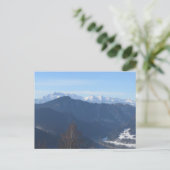 Blick Tatra aus Beskids Postkarte (Stehend Vorderseite)