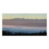 Blick Tatra aus Gorce Poster (Vorderseite)