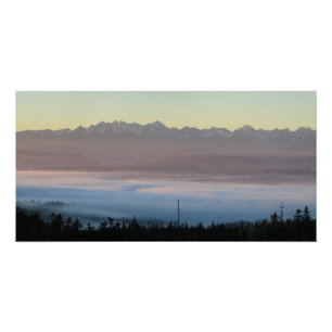 Blick Tatra aus Gorce Poster