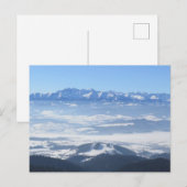 Blick Tatra aus Gorce Postkarte (Vorne/Hinten)