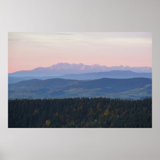 Blick Tatra Poster (Vorne)