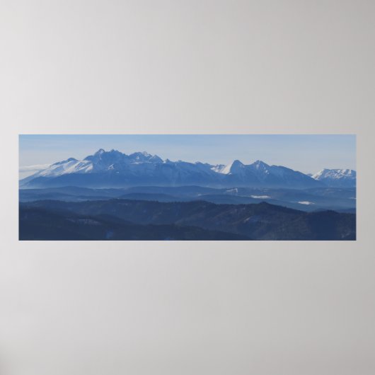 Blick Tatra Poster (Vorne)