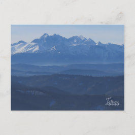 Blick Tatra Postkarte