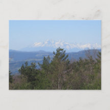 Blick Tatra von Beskid Sadecki