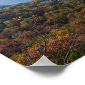 Blick über Alma und Fluss Poster (Ecke)