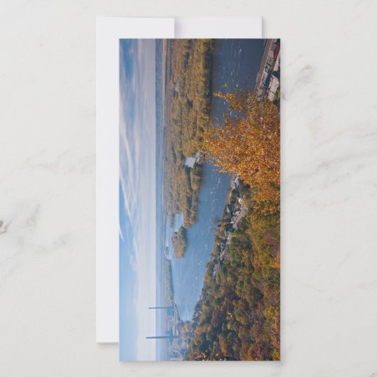 Blick über Alma und Fluss Save The Date (Vorderseite)