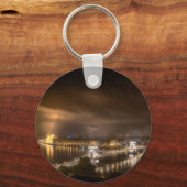 Blick über Budapest vom Budaer Schloss Schlüsselanhänger (Vorderseite)