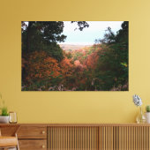 Blick über das Tal Leinwanddruck (Insitu (Wohnzimmer))
