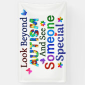 Blick über den AUTISMUS Banner (Vertikal)