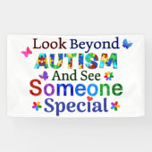 Blick über den AUTISMUS Banner (Horizontal)